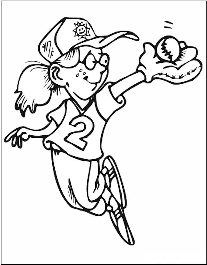 softball coloring pages printable jpg