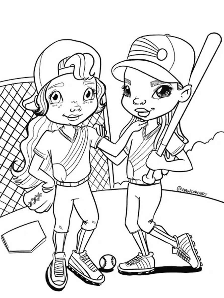 softball coloring pages printable jpg