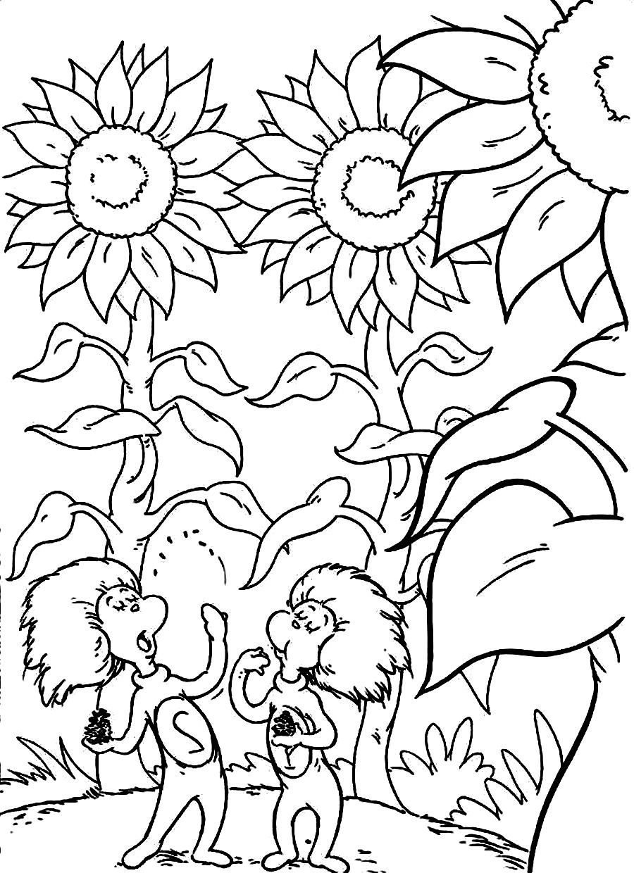 38 Thing 1 and 2 Coloring Pages Printable 3