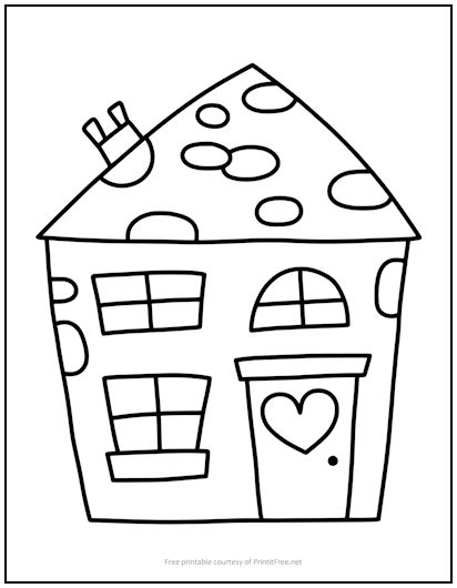 tiny house coloring pages printable jpg