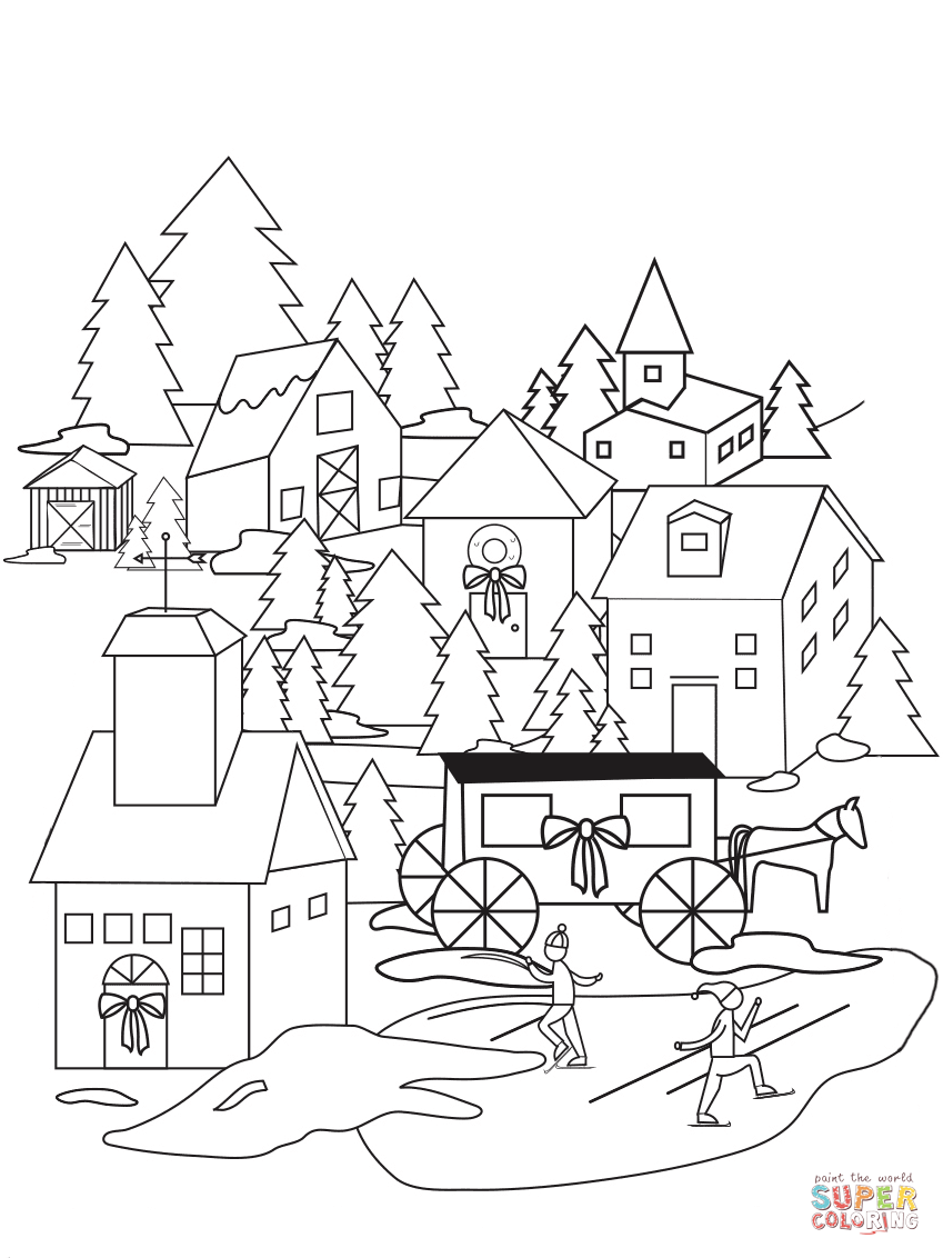 38 Tiny House Coloring Pages Printable 20