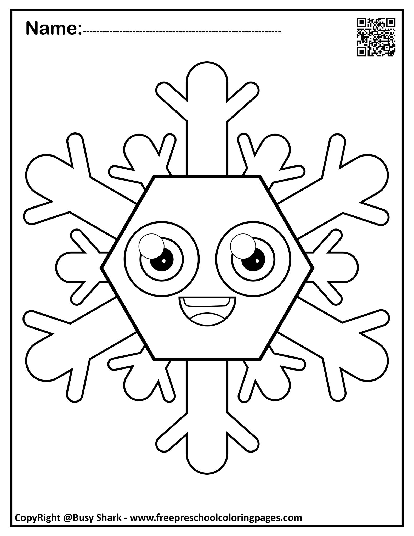 38 Winter Snowflake Coloring Pages Printable 28