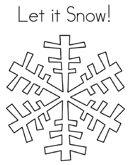 38 Winter Snowflake Coloring Pages Printable 6