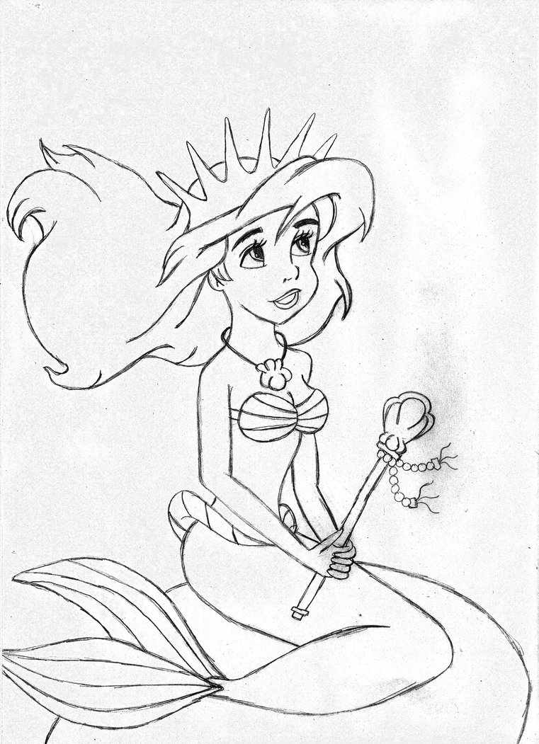 39 Fun Little Mermaid 2 Coloring Pages Printable 34