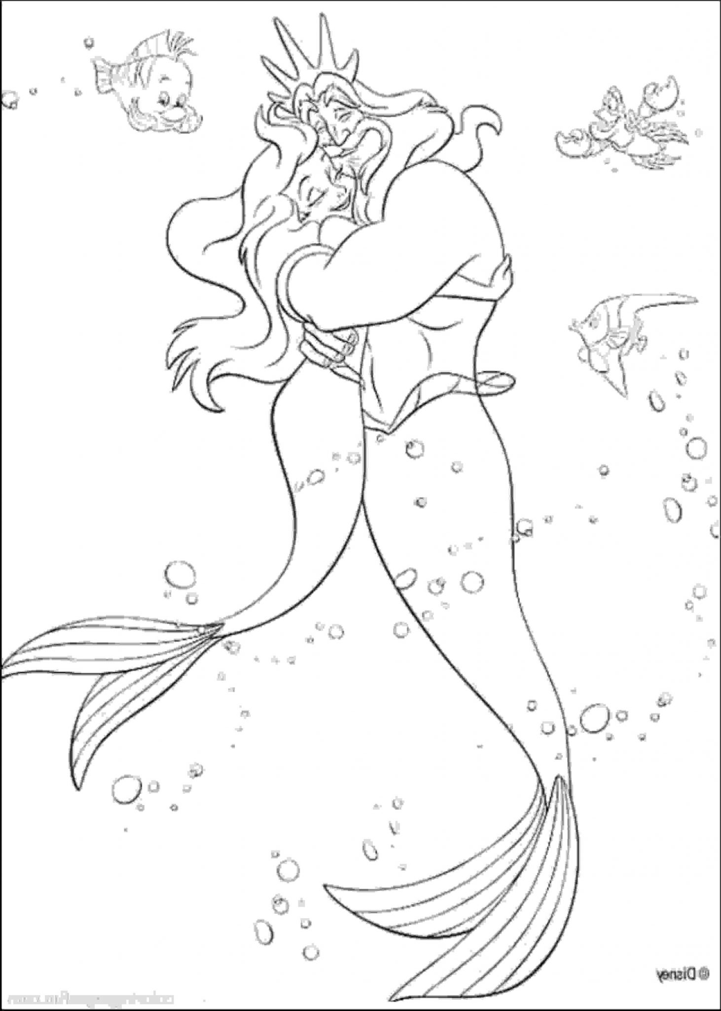 39 Fun Little Mermaid 2 Coloring Pages Printable 9