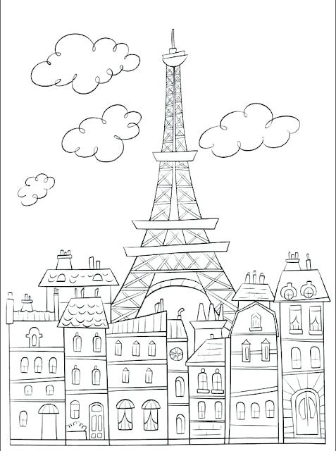 39 Interesting France Coloring Pages Printable 15