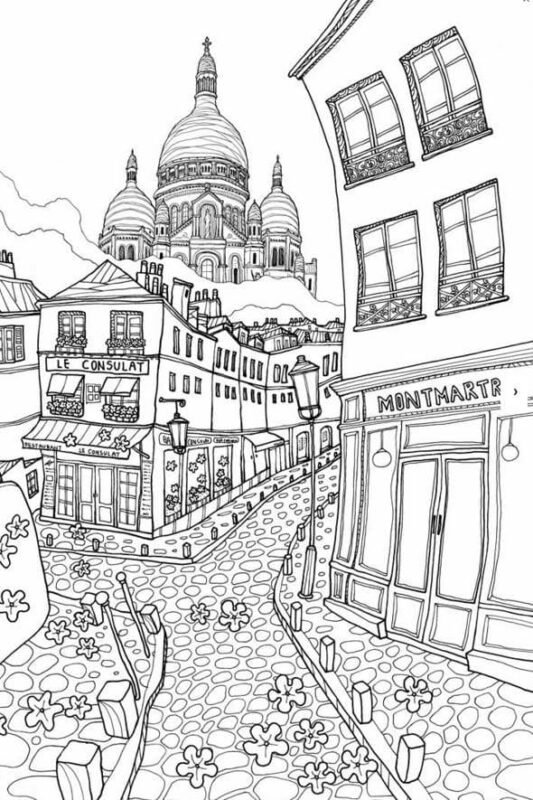 39 Interesting France Coloring Pages Printable 30