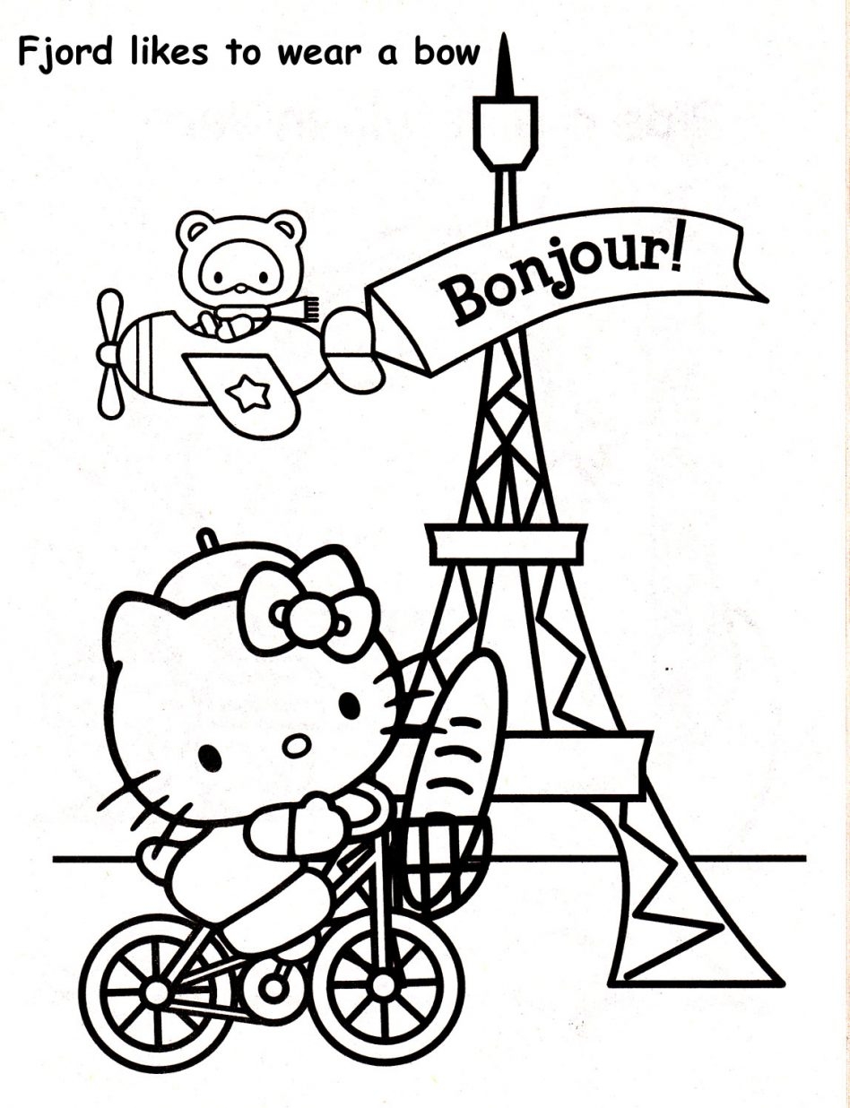 39 Interesting France Coloring Pages Printable 32