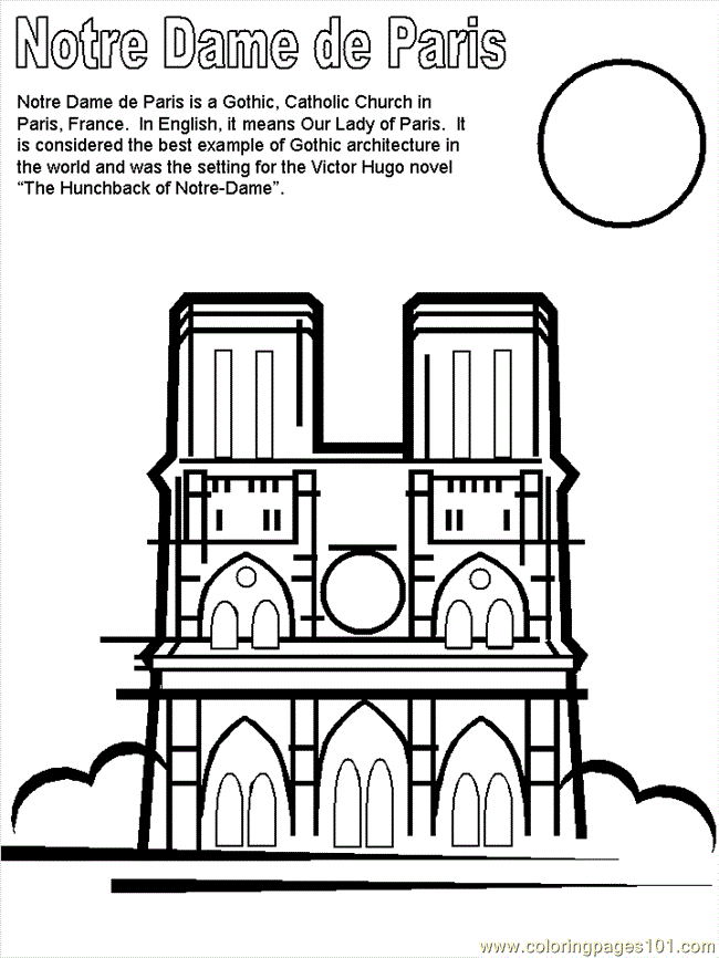 39 Interesting France Coloring Pages Printable 6