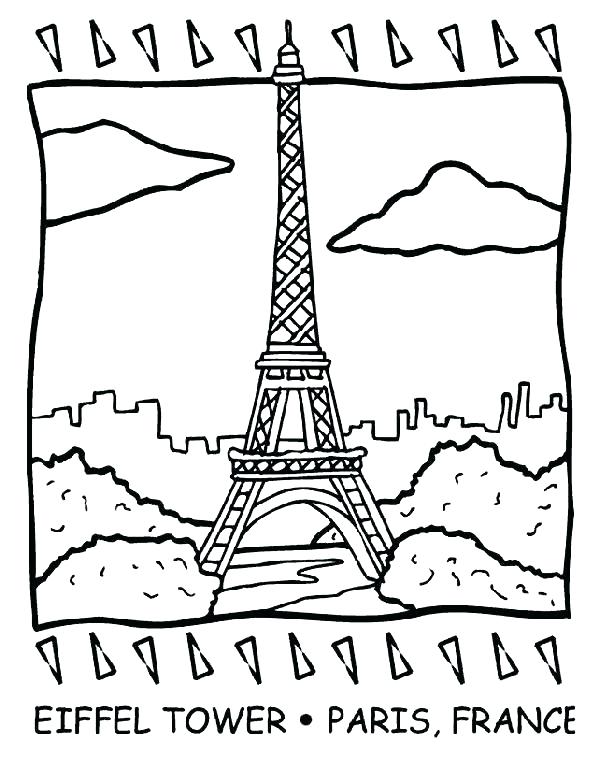 39 Interesting France Coloring Pages Printable 8