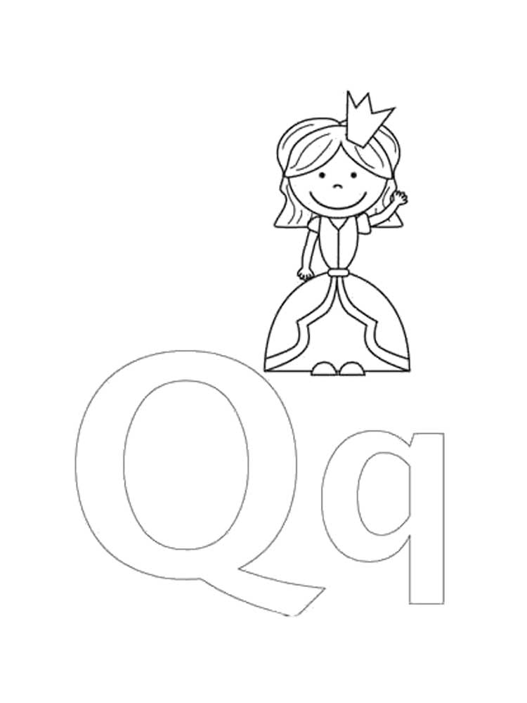 39 Q Coloring Pages for Preschoolers Printable 10