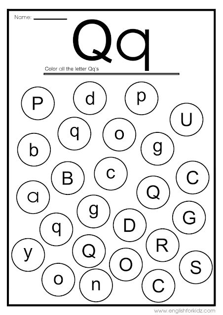 39 Q Coloring Pages for Preschoolers Printable 12