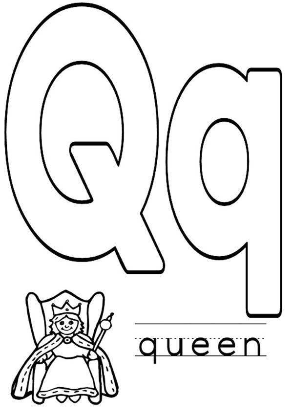 q coloring pages for preschoolers printable jpg