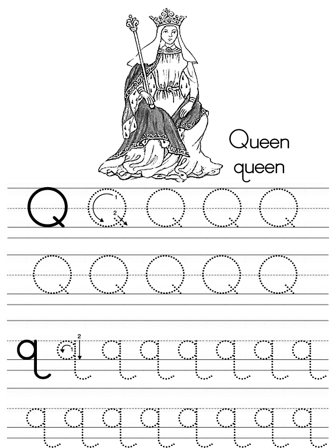 q coloring pages for preschoolers printable jpg