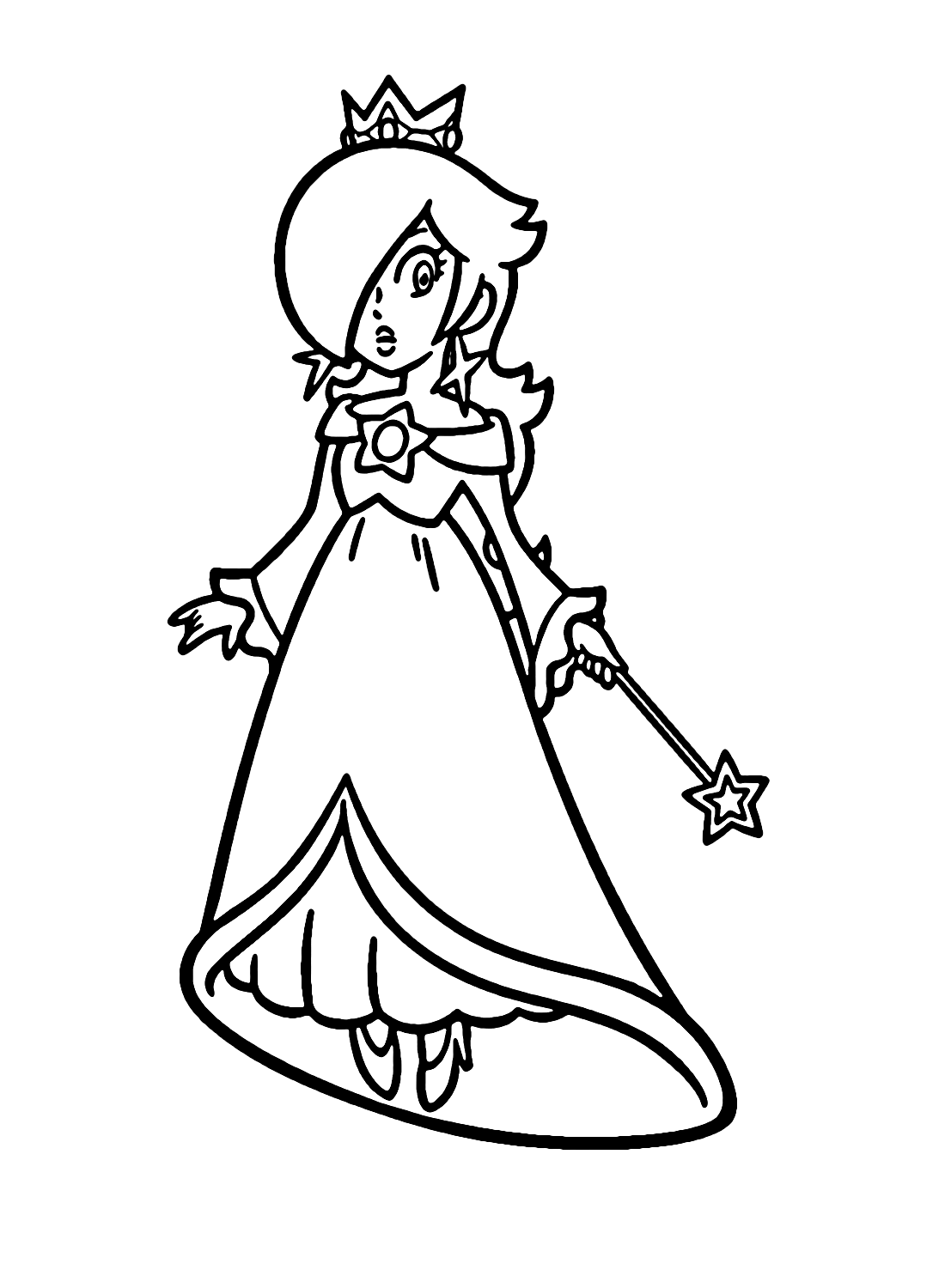 39 Rosalina Coloring Pages Printable 1