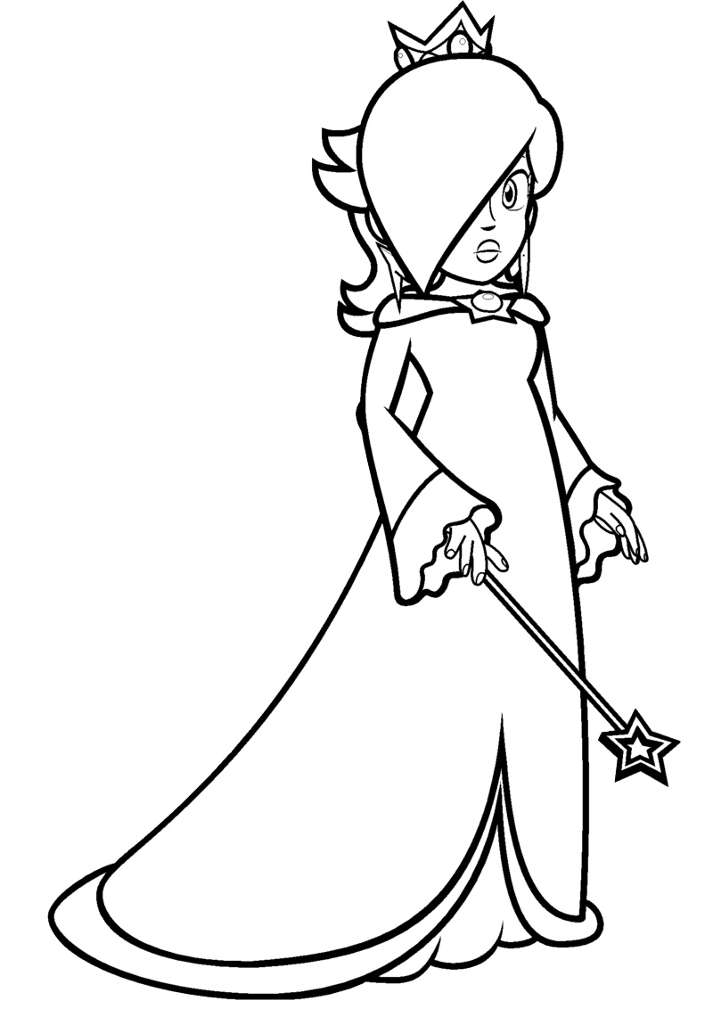 39 Rosalina Coloring Pages Printable 20