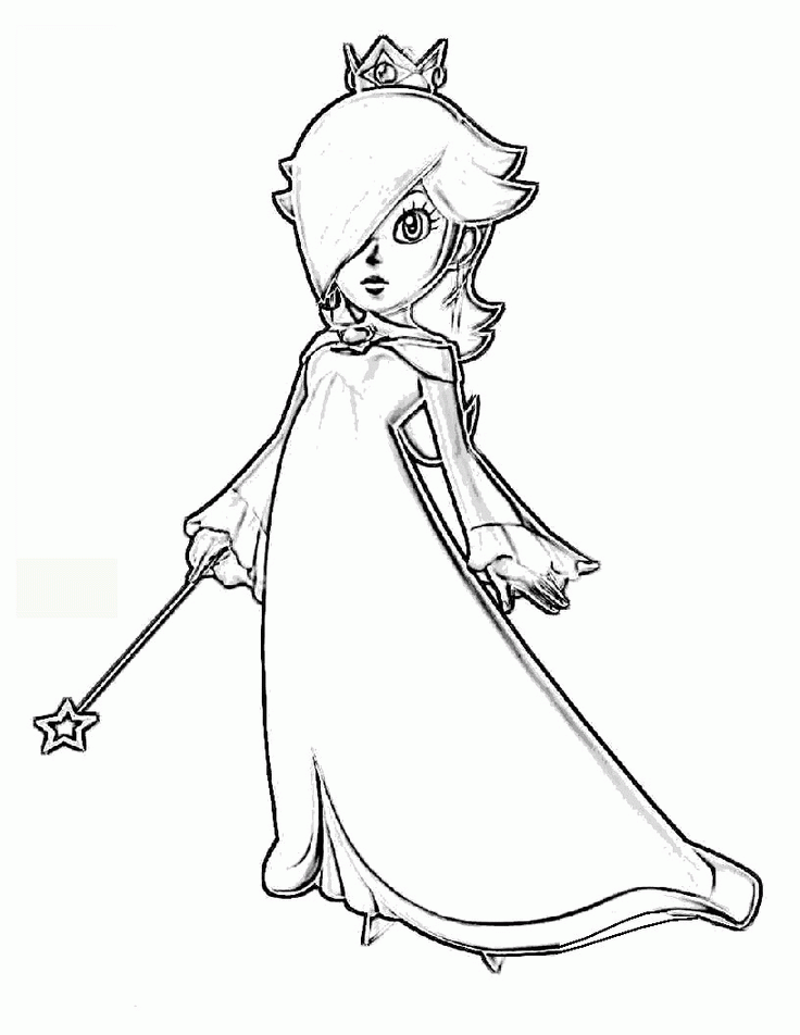 39 Rosalina Coloring Pages Printable 25