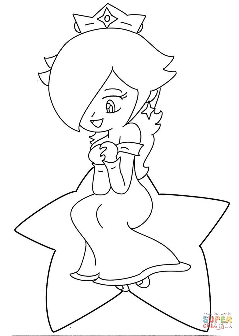 39 Rosalina Coloring Pages Printable 26