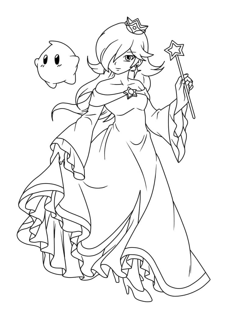 rosalina coloring pages printable jpg