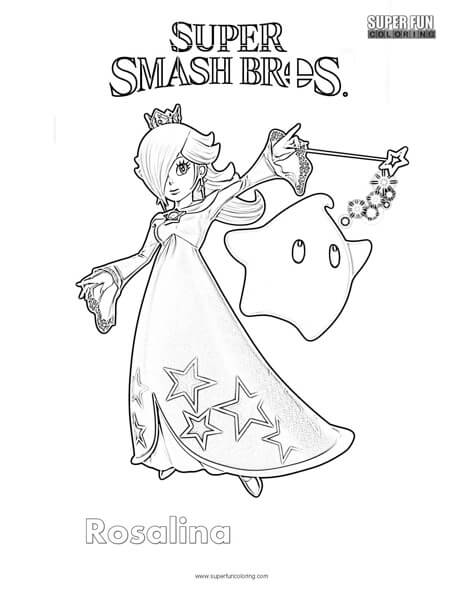 39 Rosalina Coloring Pages Printable 29