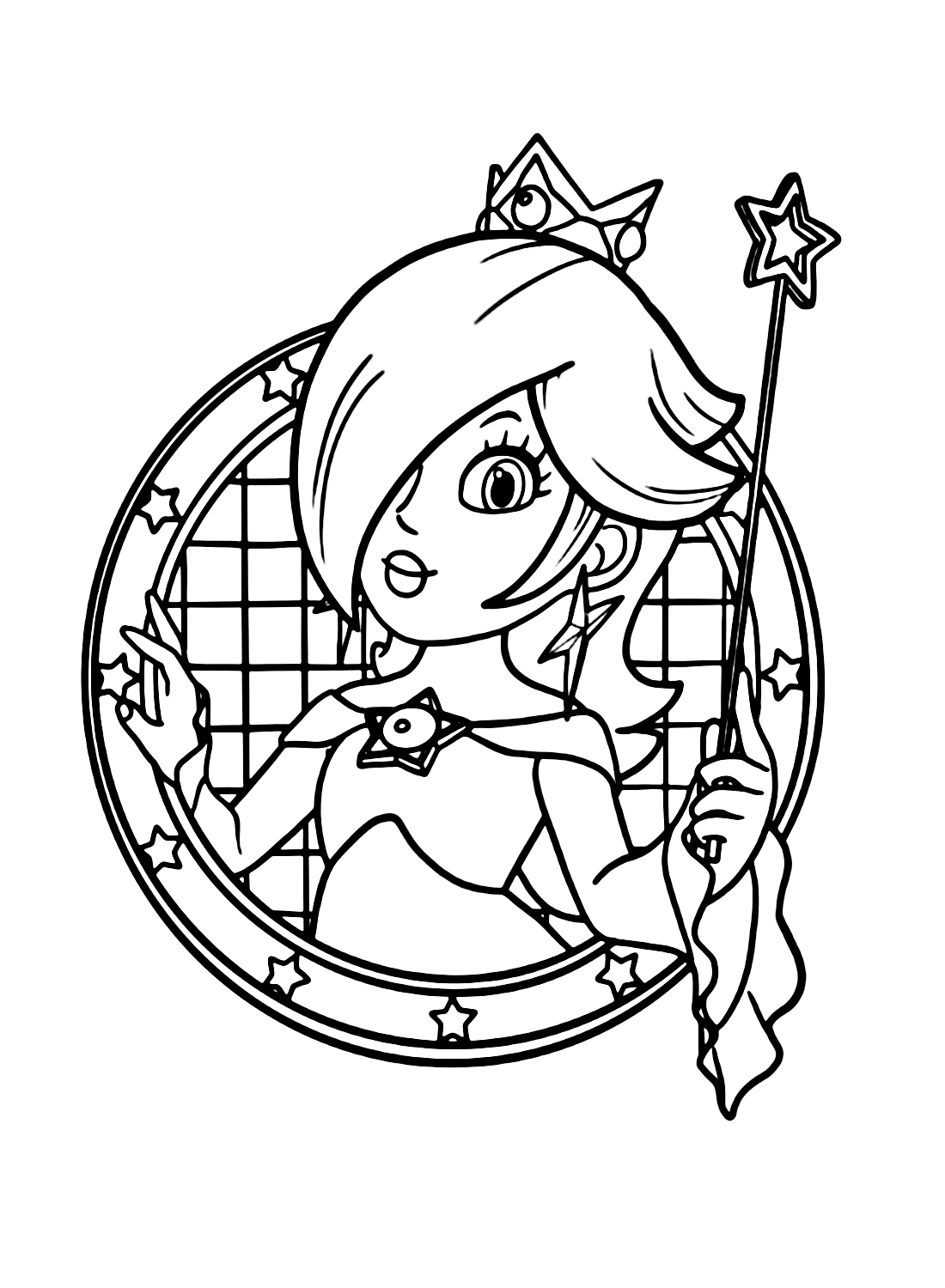 39 Rosalina Coloring Pages Printable 3