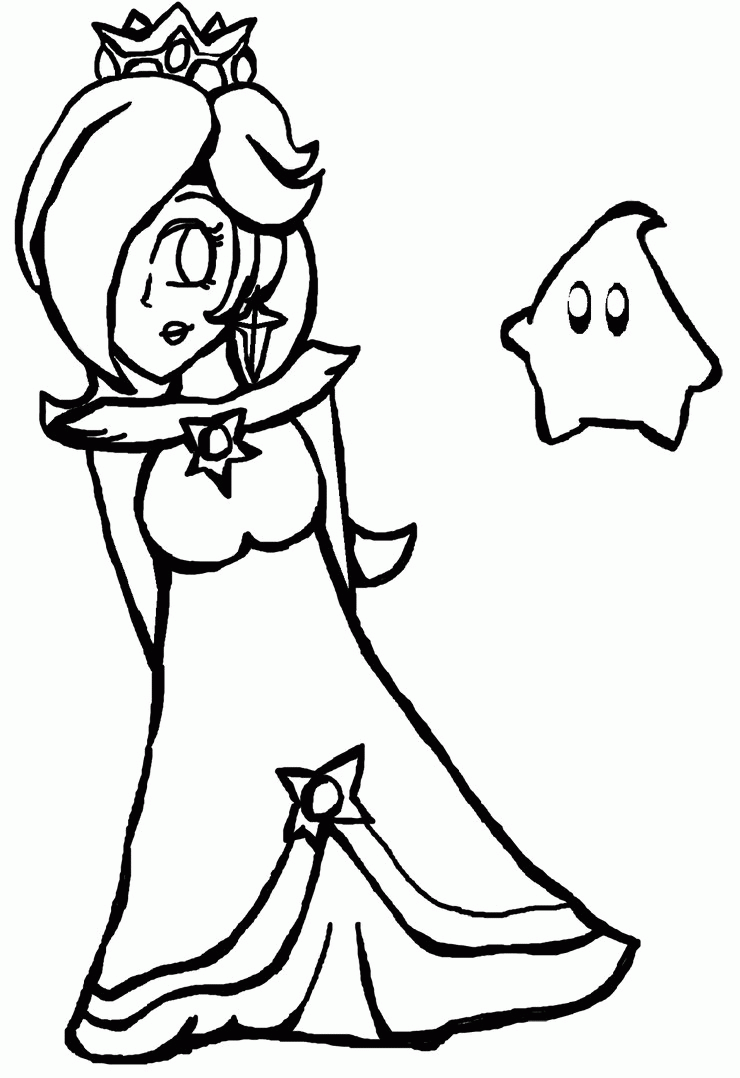 39 Rosalina Coloring Pages Printable 31