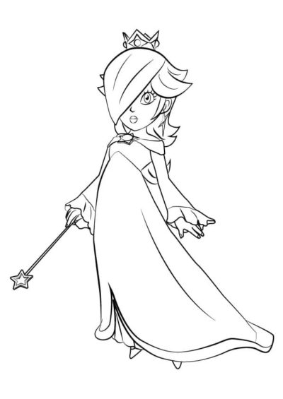 39 Rosalina Coloring Pages Printable 4