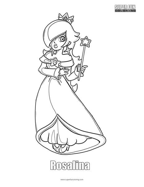 39 Rosalina Coloring Pages Printable 7