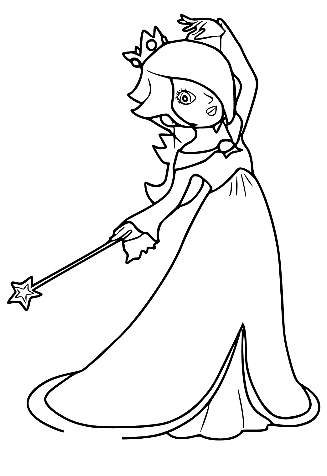 rosalina coloring pages printable jpg