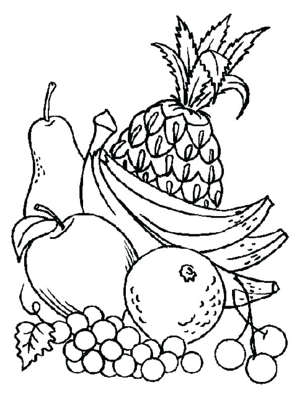 39 Tasty Vegetables Coloring Pages Printable 20