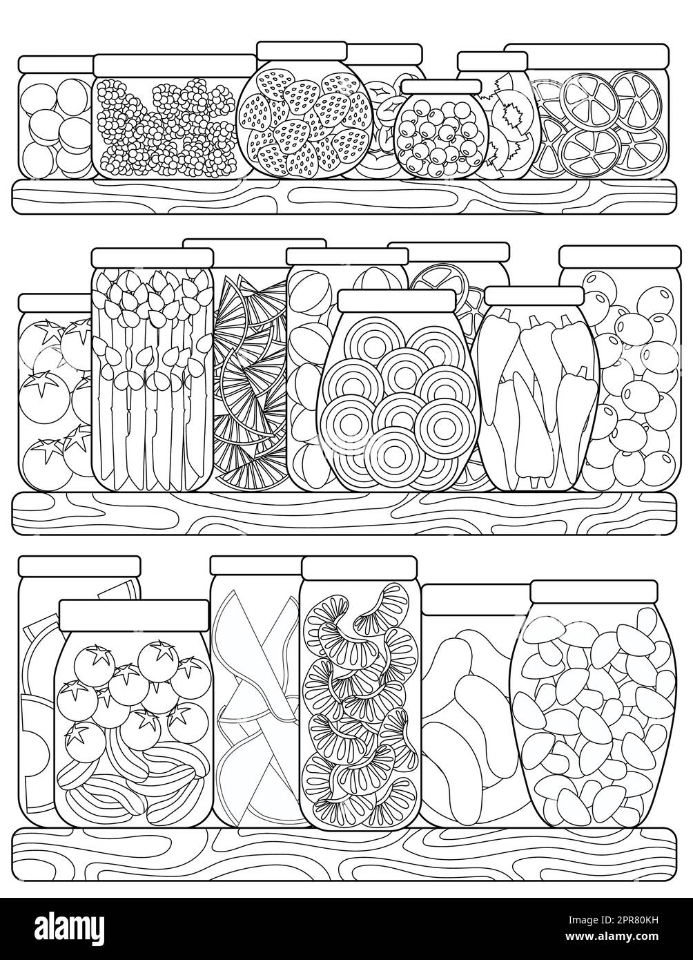 tasty vegetables coloring pages printable jpg