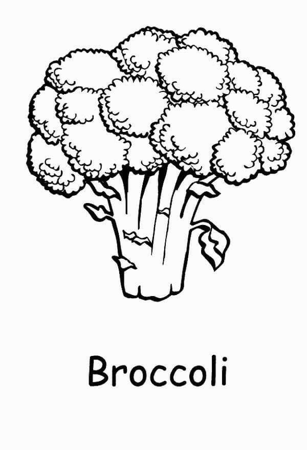 39 Tasty Vegetables Coloring Pages Printable 7