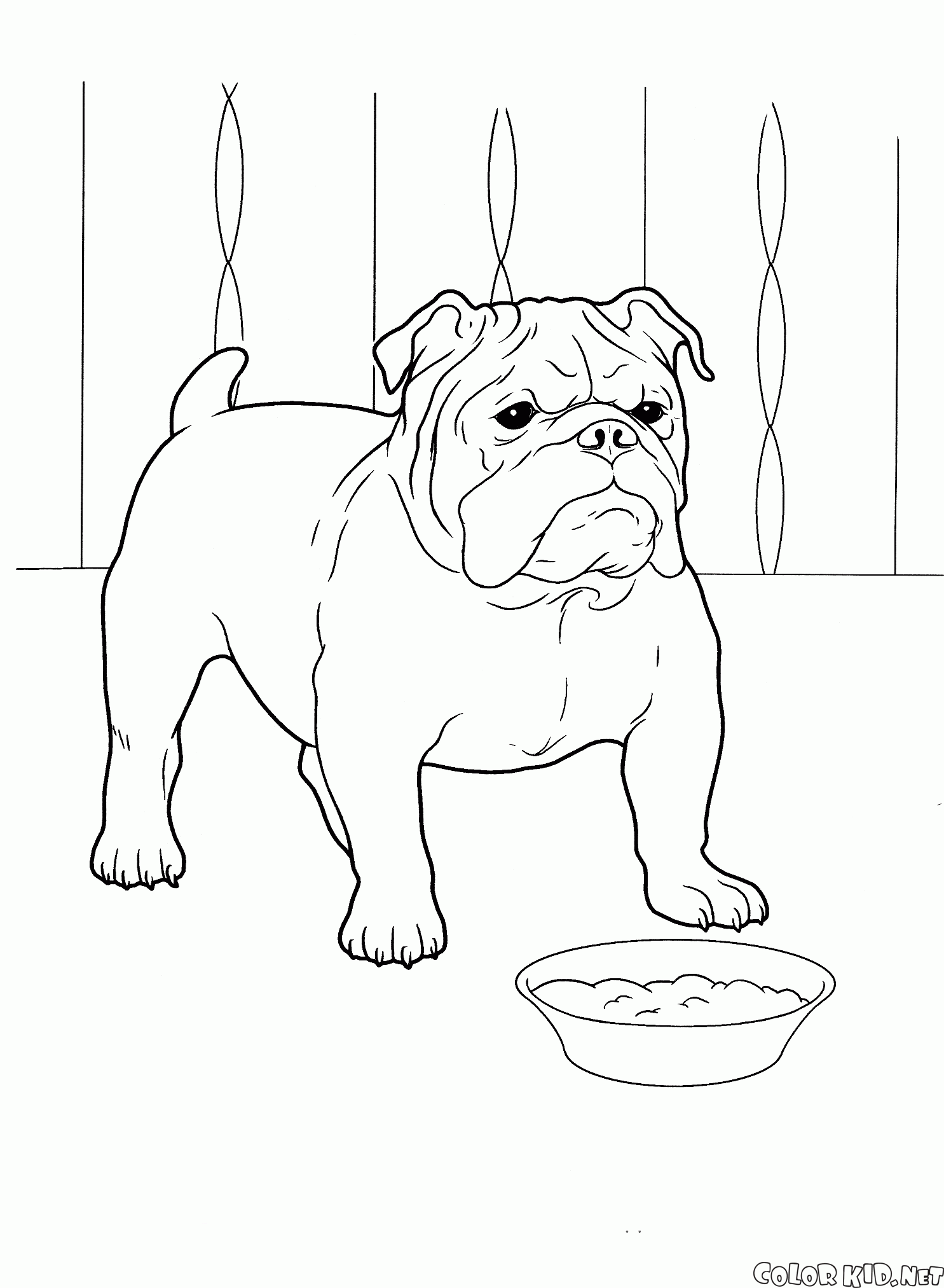 90 French Bulldog Coloring Pages Printable 100