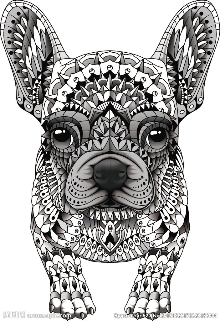 90 French Bulldog Coloring Pages Printable 17