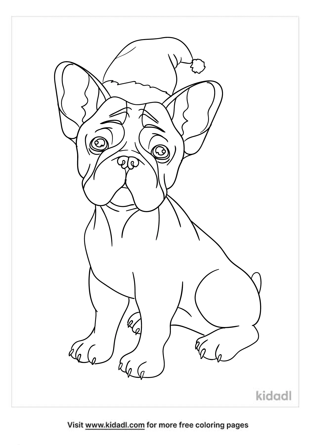 90 French Bulldog Coloring Pages Printable 18