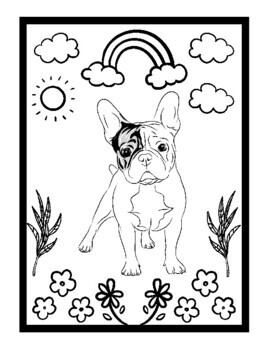 90 French Bulldog Coloring Pages Printable 30