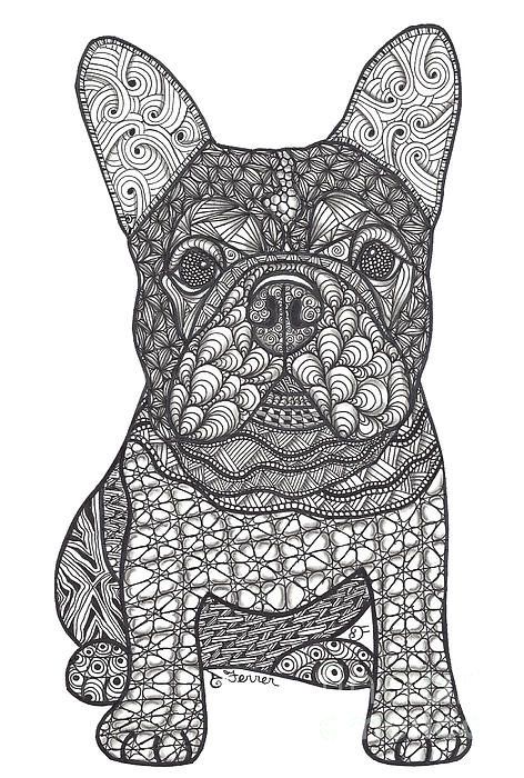 90 French Bulldog Coloring Pages Printable 52