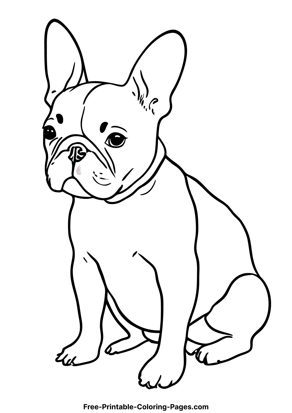 french bulldog coloring pages printable jpg