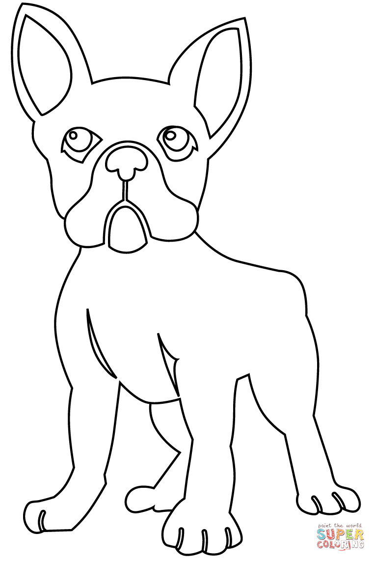 french bulldog coloring pages printable jpg