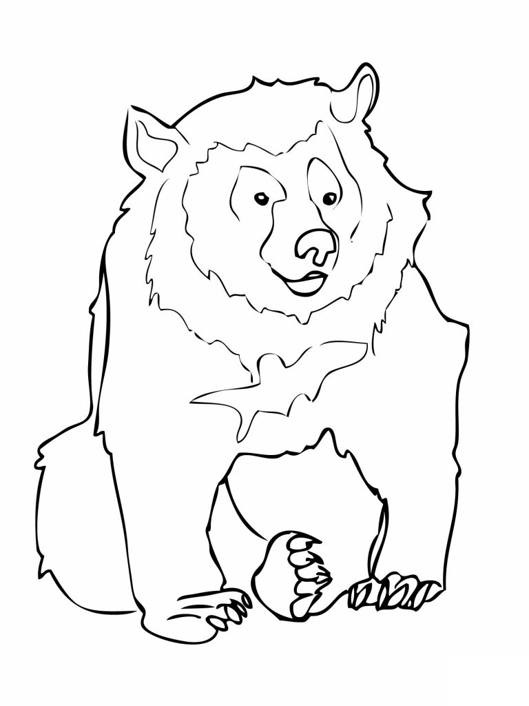 95 Little Bear Coloring Pages Printable 11