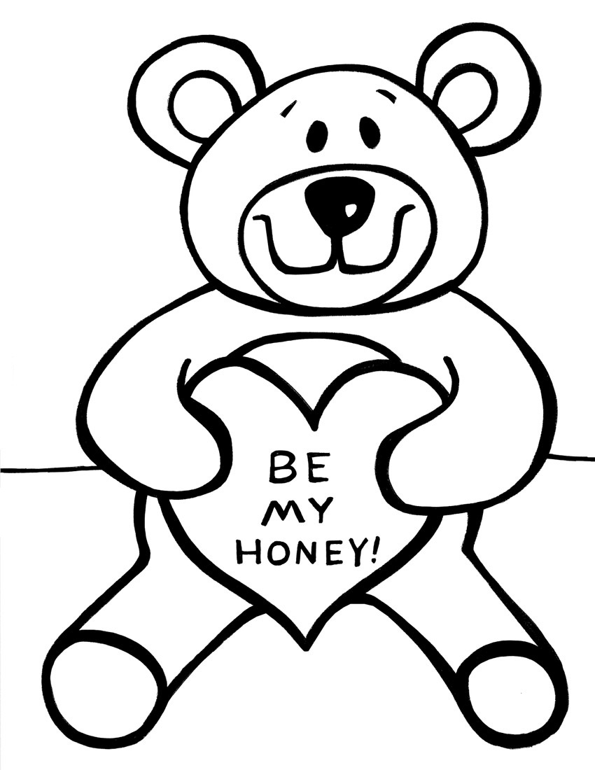 95 Little Bear Coloring Pages Printable 13