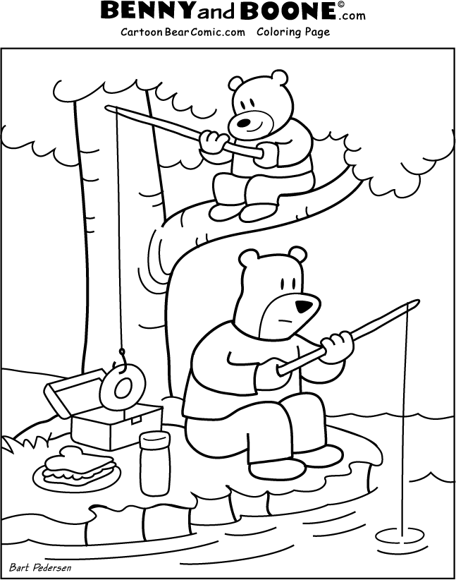 95 Little Bear Coloring Pages Printable 14