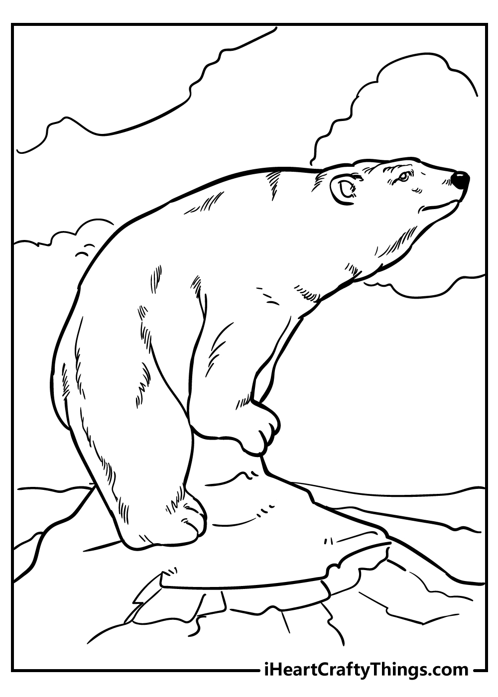 95 Little Bear Coloring Pages Printable 17