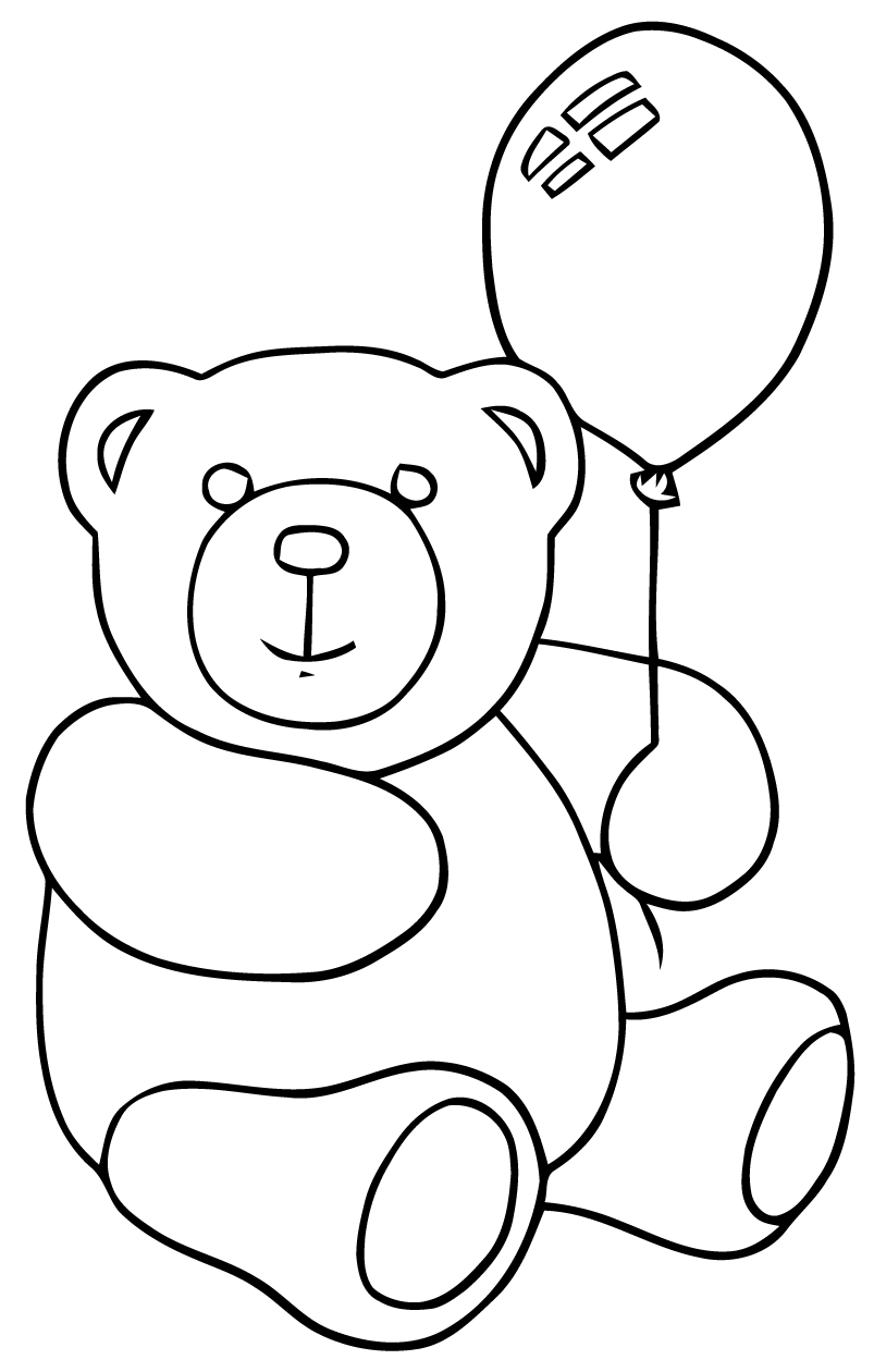 95 Little Bear Coloring Pages Printable 19