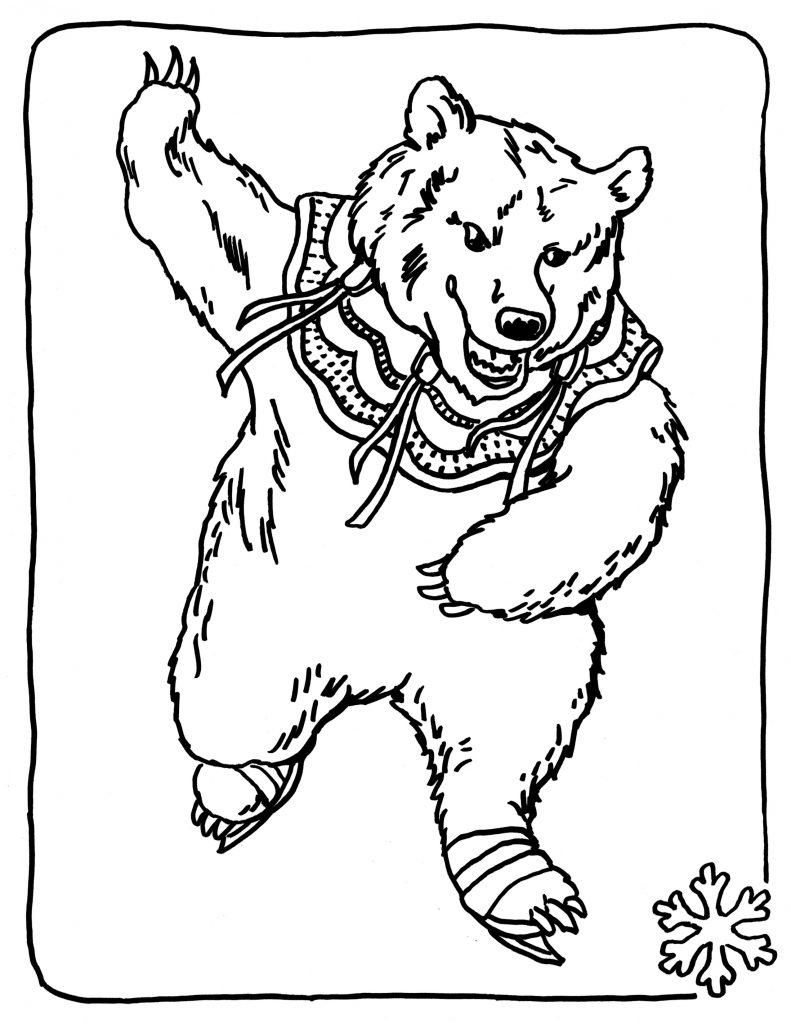 little bear coloring pages printable jpg