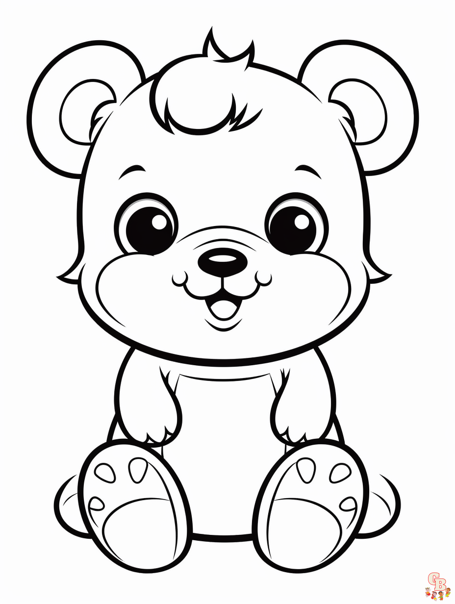 95 Little Bear Coloring Pages Printable 35