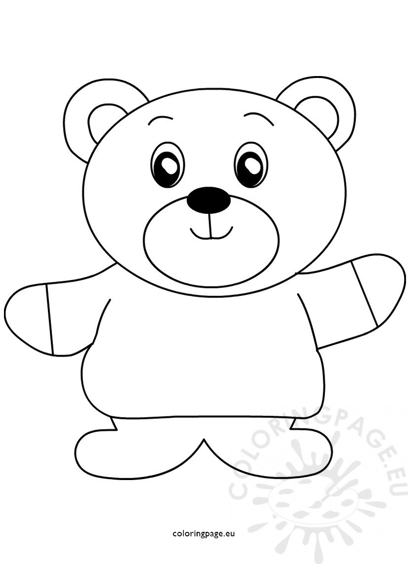 95 Little Bear Coloring Pages Printable 37