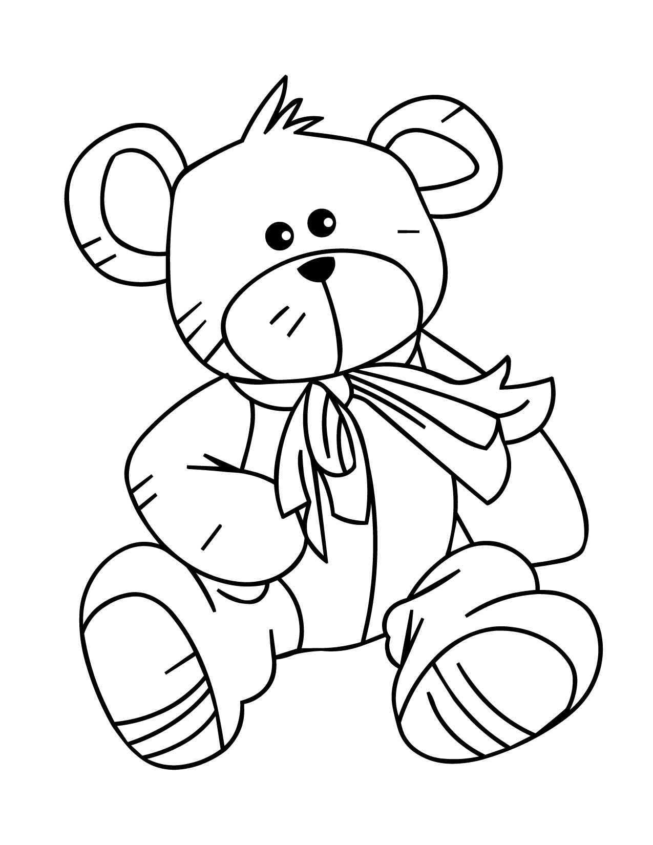 95 Little Bear Coloring Pages Printable 43