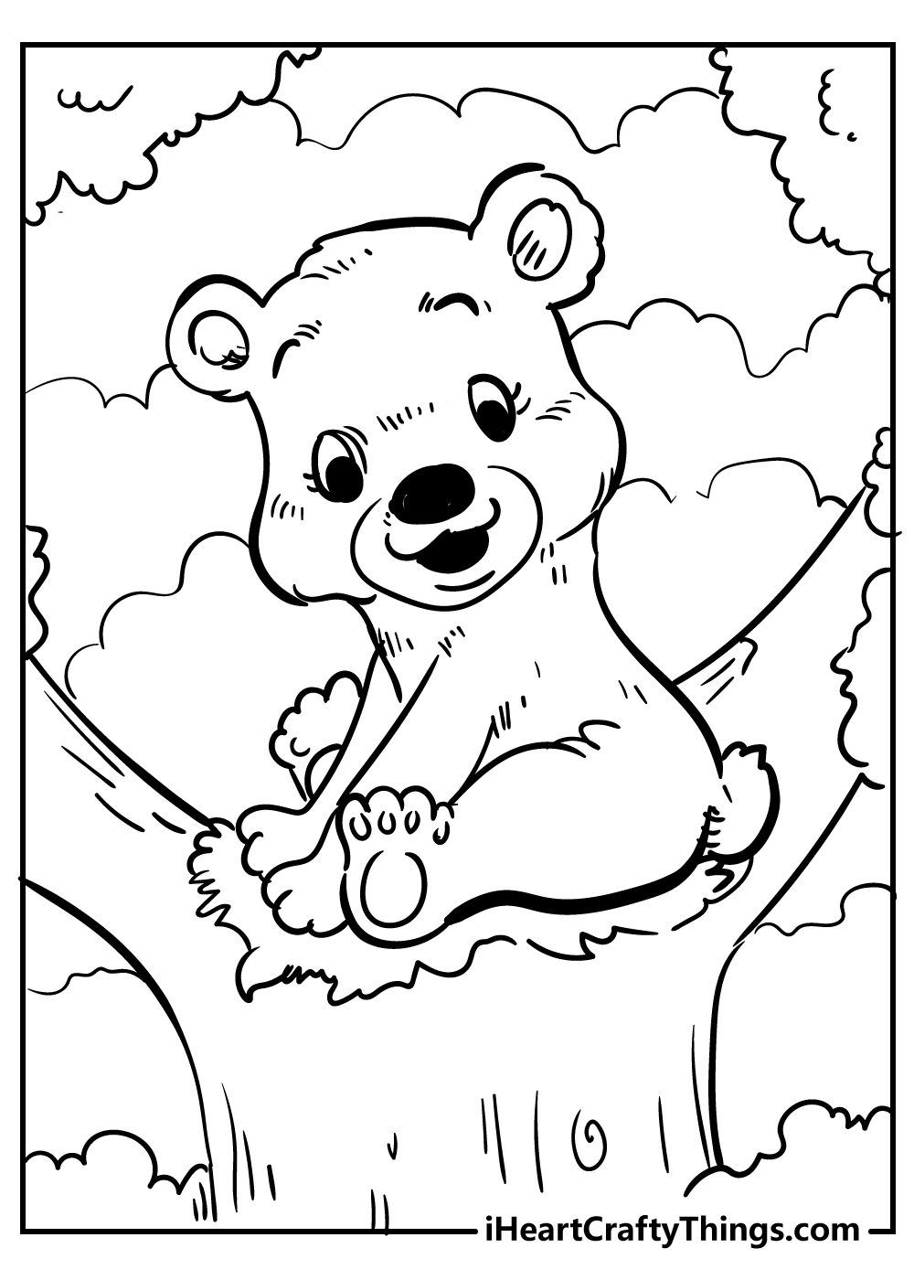 95 Little Bear Coloring Pages Printable 51