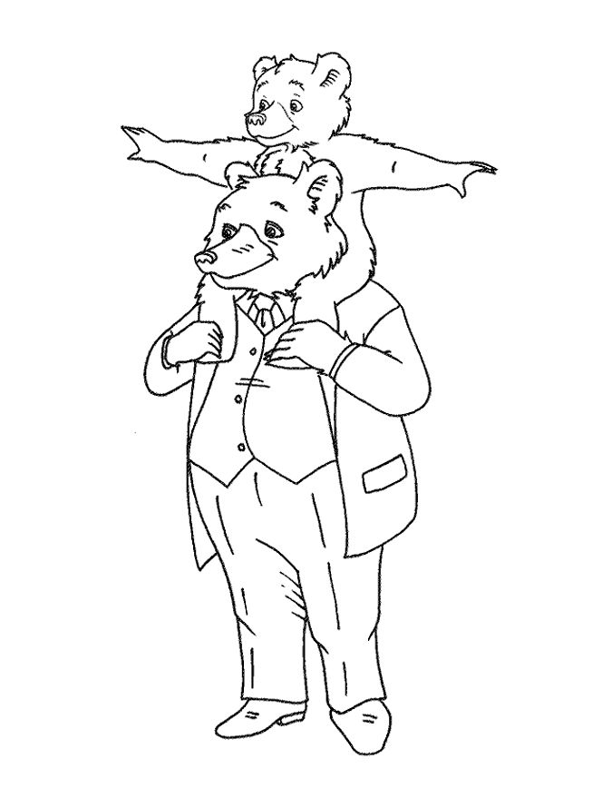 little bear coloring pages printable jpg